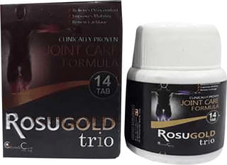 Rosugold Trio Bottle Of 14 Tablets