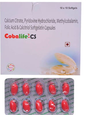 Cobalife Cs Strip Of 10 Capsules