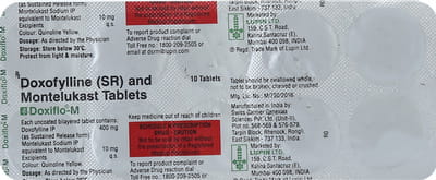 Doxiflo M Strip Of 10 Tablets
