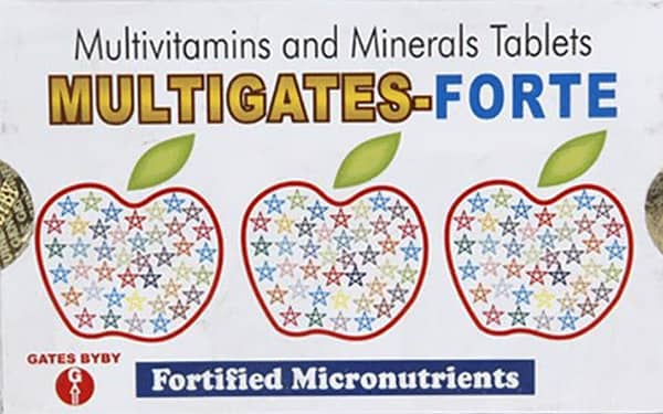 Multigates Forte Strip Of 10 Tablets