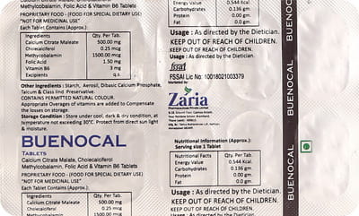 Buenocal Strip Of 10 Tablets