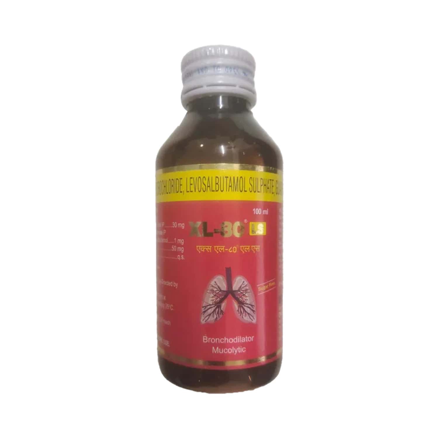 Xl 80 Ls Sugar Free Bottle Of 100ml Expectorant: Uses, Side Effects ...
