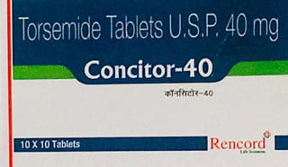 Concitor 40mg Strip Of 10 Tablets
