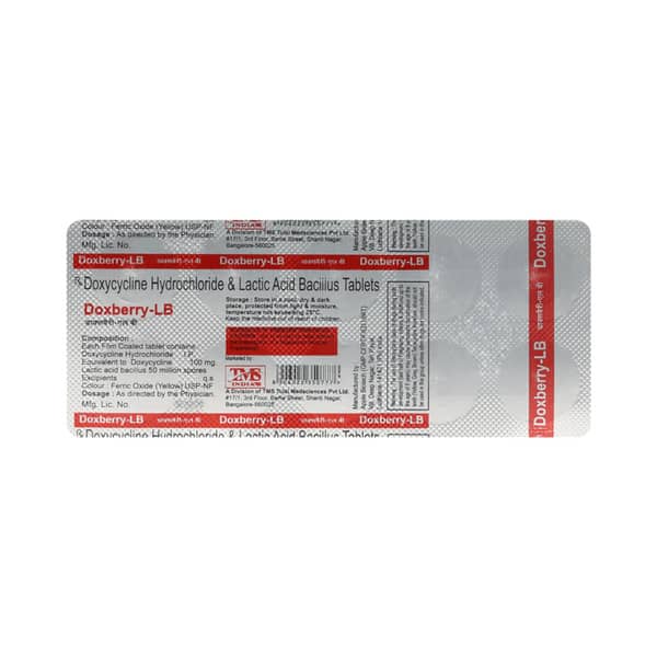 Doxberry Lb Strip Of 10 Tablets