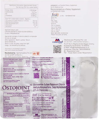 Ostojoint Strip Of 10 Tablets