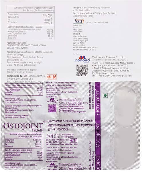 Ostojoint Strip Of 10 Tablets