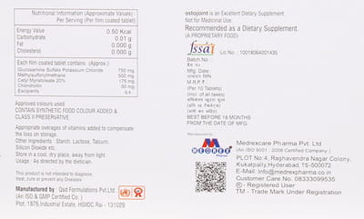 Ostojoint Strip Of 10 Tablets