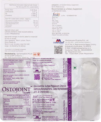 Ostojoint Strip Of 10 Tablets