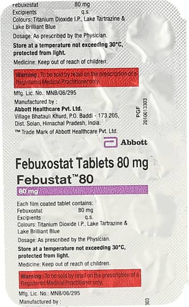 Febustat 80 Tablet