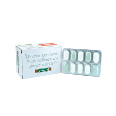 Gemer 3mg Strip Of 10 Tablets