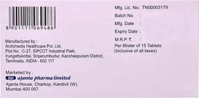Tricinod 10/12.5mg Strip Of 15 Tablets