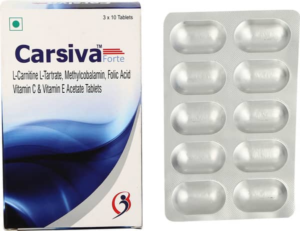 Carsiva Forte Strip Of 10 Tablets