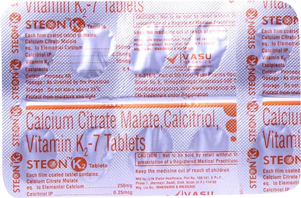 Steon K2 Strip Of 10 Tablets