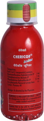 Chericof Junior Bottle Of 60ml Syrup