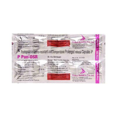 P Pan Dsr Strip Of 10 Capsules