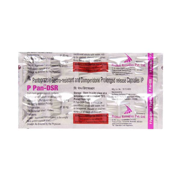 P Pan Dsr Strip Of 10 Capsules