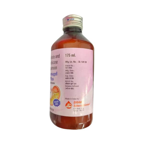 Stomagel Plus Sugar Free Bottle Of 175ml Suspension
