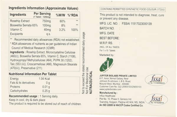 Ostirose Strip Of 10 Tablets