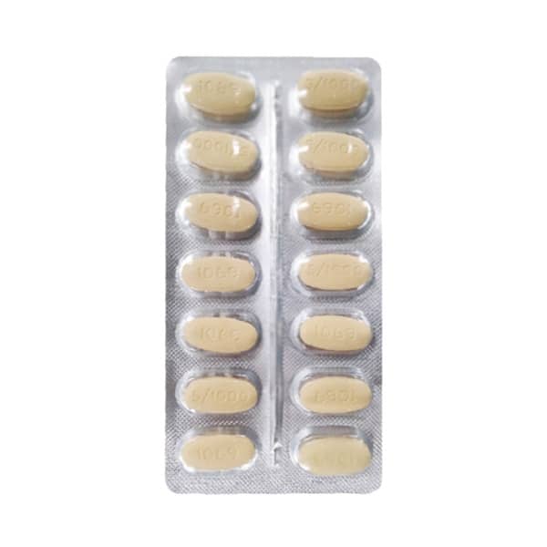 Oxramet 5/1000mg Strip Of 14 Tablets