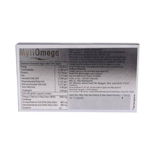 Mytiomega Strip Of 15 Capsules