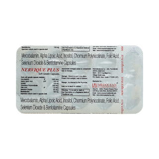 Nervique Plus Strip Of 10 Softgel Capsules