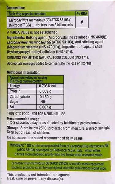 Superflora Gg Strip Of 10 Capsules