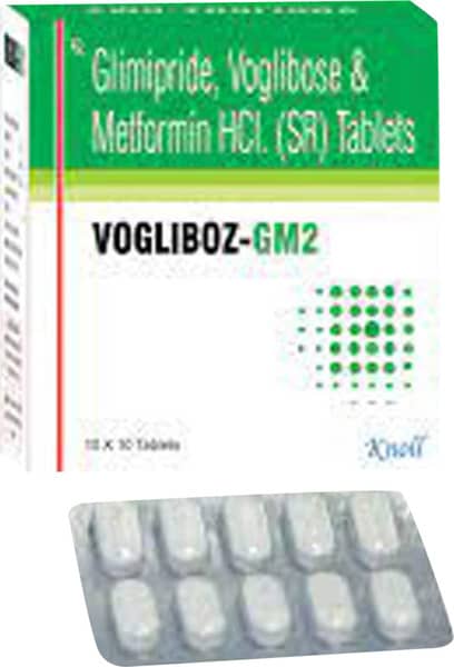Vogliboz Gm 2mg Strip Of 10 Tablets