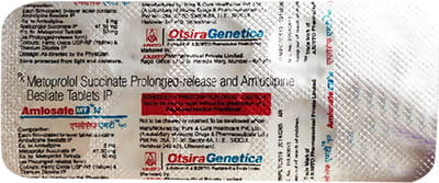 Amlosafe Mt 50mg Strip Of 10 Tablets