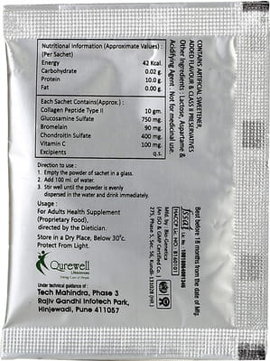 Joint Plus Sugar Free Sachet Of 12.5gm Oral Powder