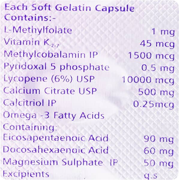 Calday 206 Strip Of 10 Softgel Capsules