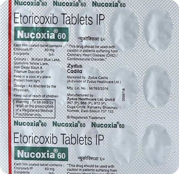 Nucoxia 60 Tablet