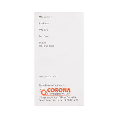 Rosuless C 20 Strip Of 10 Capsules