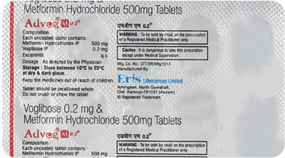 Advog M 0.2 Plus Strip Of 10 Tablets