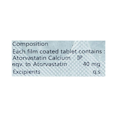 Lipisafe 40mg Strip Of 10 Tablets