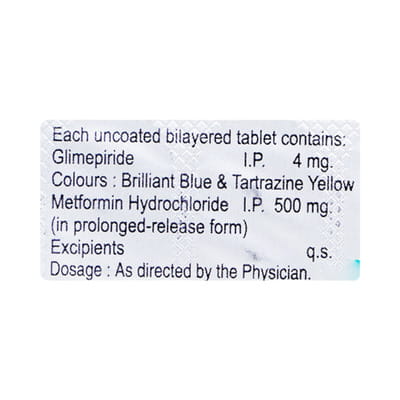 Gride 4m Strip Of 10 Tablets