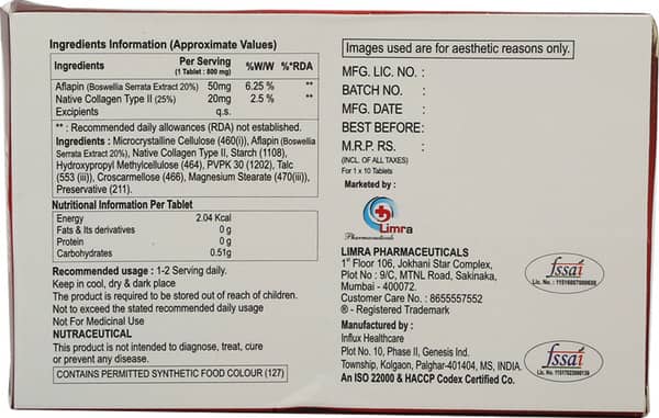 Afcol Plus Strip Of 10 Tablets