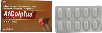 Afcol Plus Strip Of 10 Tablets