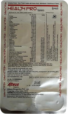 Healthpro Strip Of 10 Tablets