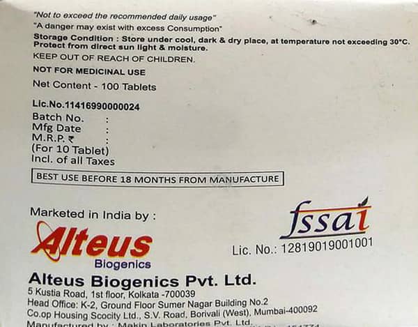 Healthpro Strip Of 10 Tablets