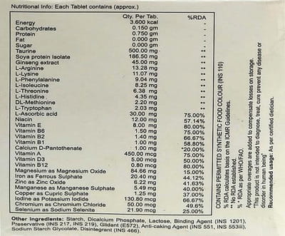 Healthpro Strip Of 10 Tablets