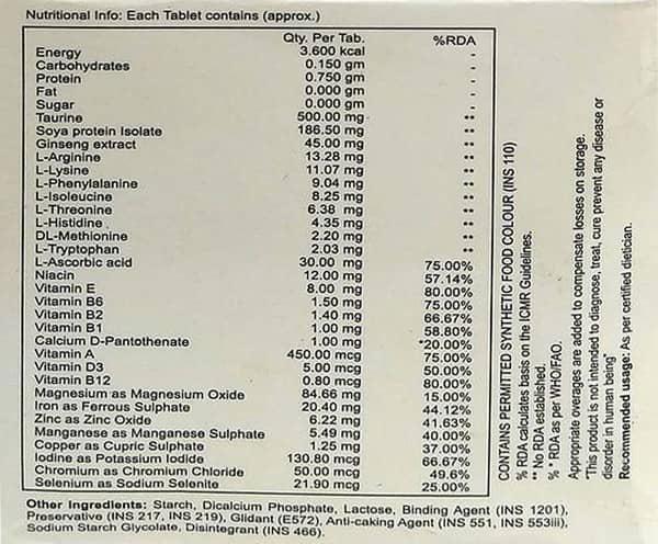 Healthpro Strip Of 10 Tablets