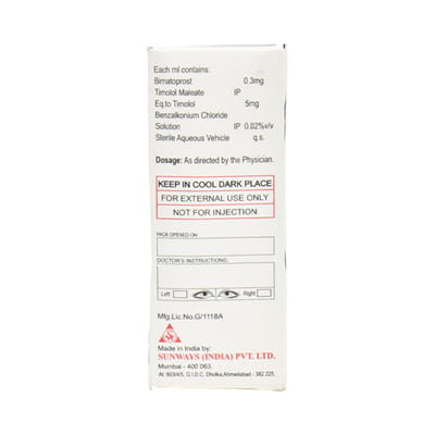 Bpros T Bottle Of 5ml Eye Drops