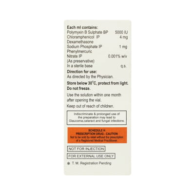 Dexoren Sp Eye/Ear Drop 5ml