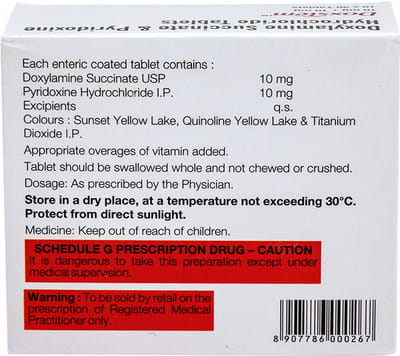 Doxstem 10/10mg Strip Of 30 Tablets