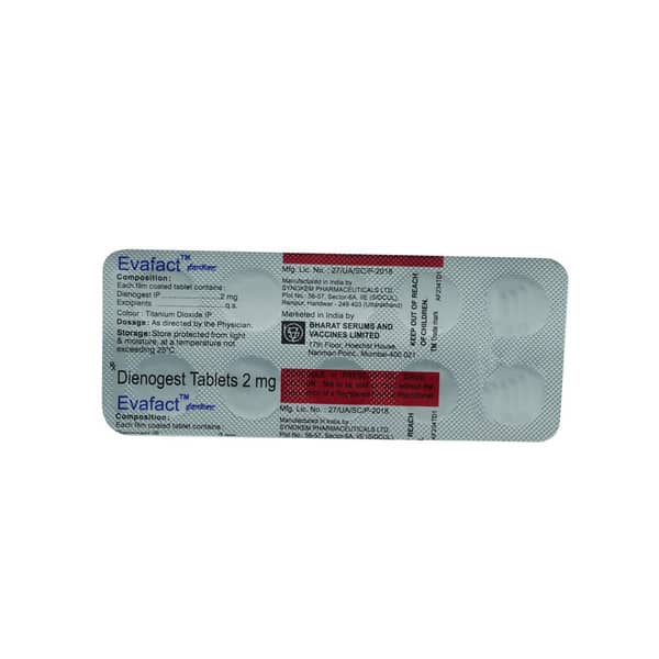 Evafact 2mg Strip Of 10 Tablets