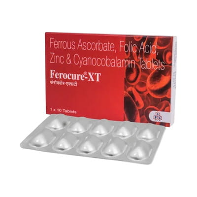 Ferocure Xt 1.5/15mg Strip Of 10 Tablets