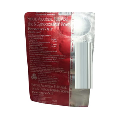 Ferocure Xt 1.5/15mg Strip Of 10 Tablets