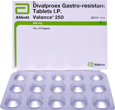 Valance 250mg Strip Of 15 Tablets
