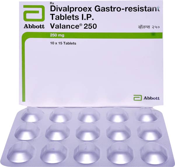 Valance 250Mg Strip Of 15 Tablets