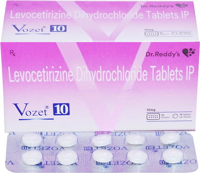 Vozet 10mg Strip Of 10 Tablets